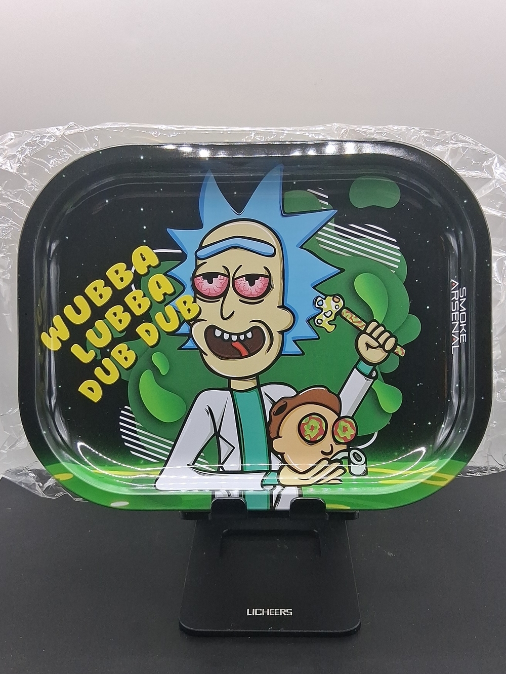 Rick and Morty Green Rolling Tray New!!!